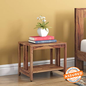 Ul Exclusive Design Beirut Solid Wood Bedside Table in Finish