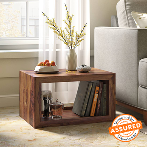 Eulers Living Room Design Euler's End Table (Teak Finish)