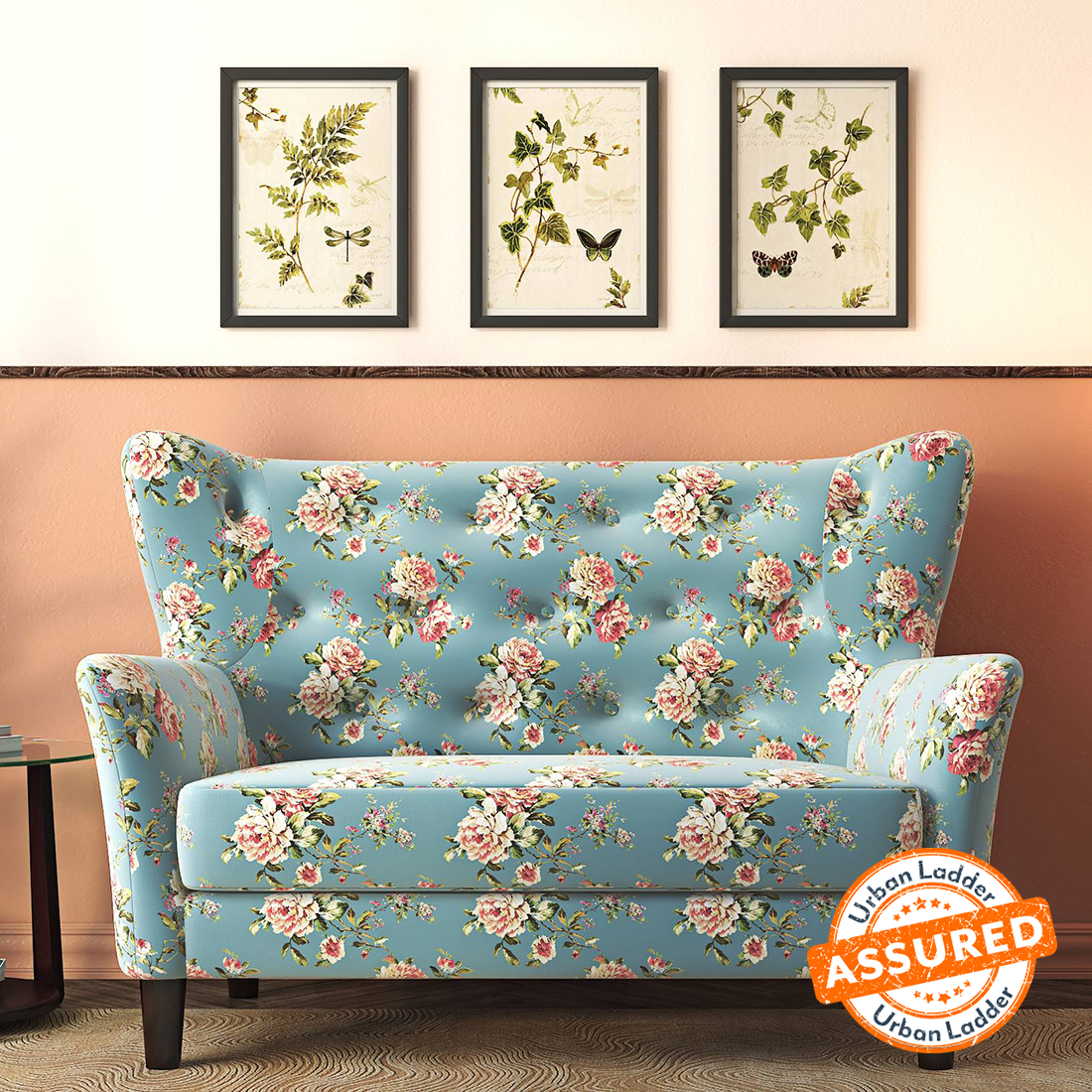 Urban ladder janet loveseat top
