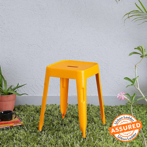 Clearance Sale Fhs Design Eloise Metal Bar Stool in Yellow