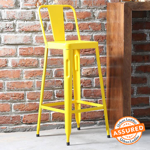 Clearance Sale Fhs Design Zola Metal Bar Stool in Yellow