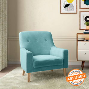Hagen lounge chair colour icy turquoise lp