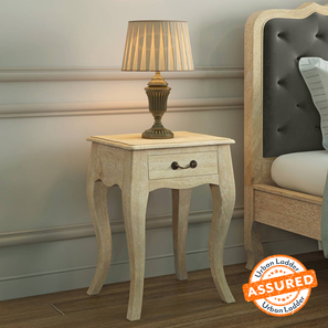 Aara Craft Beds And Bedside Tables Design Helena Solid Wood Bedside Table in Finish