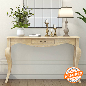 Aara Craft Helena Design Helena Solid Wood Console Table in Finish