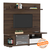 Iwaki swivel tv unit finish columbian walnut lp