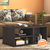 Liam coffee table dark wenge lp