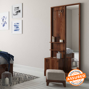 Wooden hot sale dressing mirror