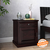 Petro side and end table finish  mahogany lp