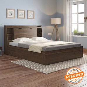 Simple bed design with box best sale
