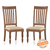 Tuscany teak dining chair set of 2 lp