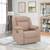 Avalon fabric 1 seater manual recliner in brown colour lp