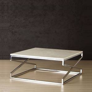 Claymint Design Melbourne Square Metal Coffee Table in Glossy Finish