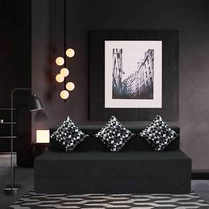 Sofa Cum Bed Design Mabel 3 Seater Fold Out Sofa cum Bed In Grey Colour