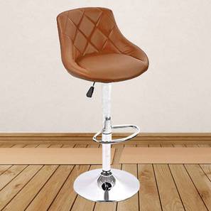 Bar Stools In Bangalore Design Win Leatherette Bar Stool in Tan