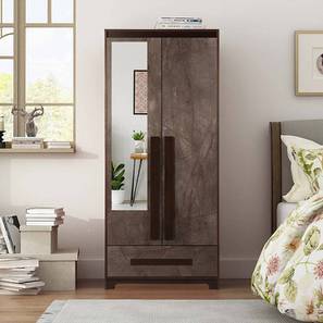 White and shop walnut wardrobe