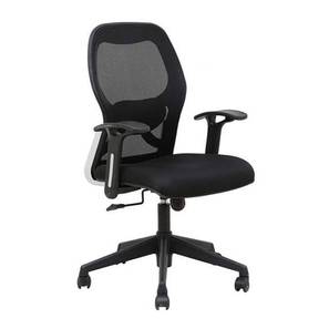 High Back Ergonomic Chair Design Paton Study Chair in Black Colour