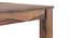 Oliver 6 Seater Solid Wood Dining Table with Set Of Vivien Dining Chairs in Mahogany Finish Matty Olive (Teak Finish) by Urban Ladder - Ground View Design 1 - 810599