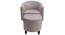 Valencia Accent Chair With Ottoman & Cushion - Blue (Beige) by Urban Ladder - - 