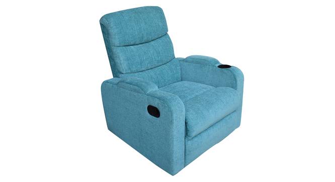 Carrera Fabric 1 Seater Manual Recliner in Sea Green Colour (Green, One Seater) by Urban Ladder - - 