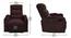 Carrera Fabric 1 Seater Manual Recliner in Brown Colour (Brown, One Seater) by Urban Ladder - - 