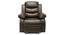 Shine Leatherette 1 Seater Manual Recliner in Brown Colour (Brown, One Seater) by Urban Ladder - - 
