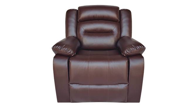 Sloane Recliner (Brown, One Seater) by Urban Ladder - - 