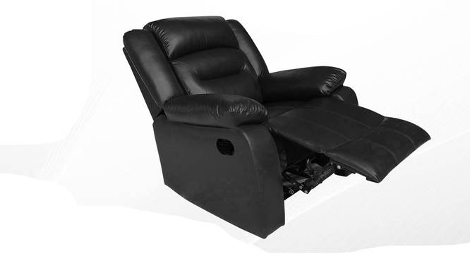 Sloane Recliner (Black, One Seater) by Urban Ladder - - 