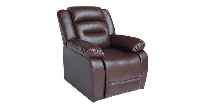 Sloane Recliner (Brown, One Seater) by Urban Ladder - - 