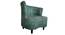 Georgetown Lounge Chair (Green, Matte Finish) by Urban Ladder - - 
