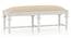 Lucine Bench Finish White Green in Colour (Brown, White Finish) by Urban Ladder - Close View - 
