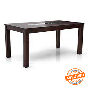 Dining Tables Design Brighton Large 6 Seater Dining Table in Mahogany Finish