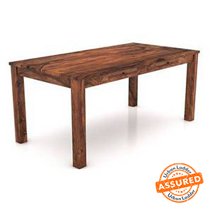 Dining Room Bestsellers In Tirupattur Design Arabia Xl Storage 6 Seater Dining Table in Teak Finish