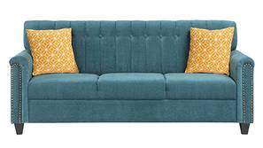 Elora Fabric Sofa - Green