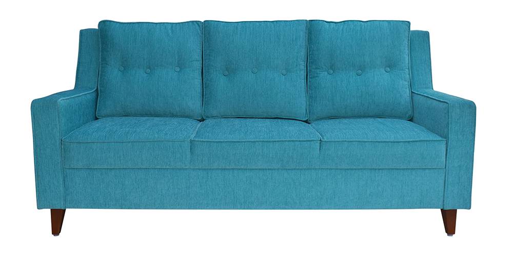 Santiago Fabric Sofa (Sea Green) (1-seater Custom Set - Sofas, None Standard Set - Sofas, Fabric Sofa Material, Regular Sofa Size, Regular Sofa Type, Sea Green) by Urban Ladder - - 