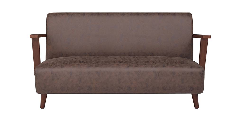 Novena Wooden Sofa  - Brown (Brown, 3-seater Custom Set - Sofas, None Standard Set - Sofas, Regular Sofa Size, Regular Sofa Type, Solid_Wood Sofa Material) by Urban Ladder - - 