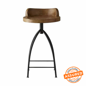 Clearance Sale Fhs Design Scarlet Solid Wood Bar Stool in Black