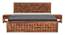 Reden King Size Bed Without Stotage (Teak Finish, King Bed Size) by Urban Ladder - Ground View Design 1 - 817638