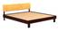 Sullivan King Size Bed Without Stotage (Walnut Finish, King Bed Size) by Urban Ladder - Design 1 Top Image - 817695