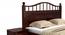 Sayan Queen Size Bed Without Stotage (Walnut Finish, Queen Bed Size) by Urban Ladder - Ground View Design 1 - 817725