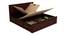 Rickman King Size With Drawer And Box Storage (King Bed Size, Brown Finish) by Urban Ladder - Ground View Design 1 - 817727