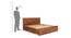 Keaton King Size With Drawer And Box Storage (King Bed Size, Brown Finish) by Urban Ladder - Design 1 Dimension - 817742