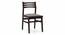 Arabia Solid Wood 4 Seater Dining Table With Set Of 4 Leon Chairs (Mahogany Finish, Omega) by Urban Ladder - Zoomed Image - 817860
