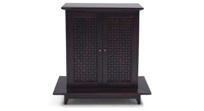 Devoto Prayer Cabinet (Mahogany Finish, Without Drawer Configuration) by Urban Ladder - Front View Design 1 - 81983