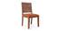 Danton 3-to-6 - Oribi 6 Seater Folding Dining Table Set (Teak Finish, Burnt Orange) by Urban Ladder - Storage Image - 