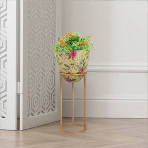 Planters Design Gold Metal Planter