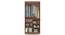 Karya 2 door wardrobe - Wheat brown walnut (Brown Finish) by Urban Ladder - Storage Image - 