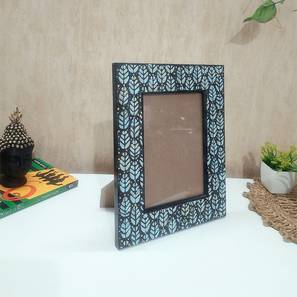 Blue Wood Photoframe