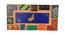 Wooden 3D Handmade Rectangle Wall Art in Blue with Krishna (Multicolor) by Urban Ladder - Front View Design 1 - 821250