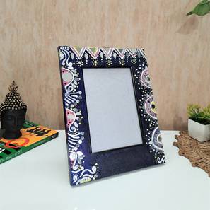 Navy Blue Wood Photoframe - Urban Ladder