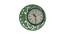 Mint Green Wooden Analog Wall Clock with Roman Dial (Mint Green) by Urban Ladder - Front View Design 1 - 821448